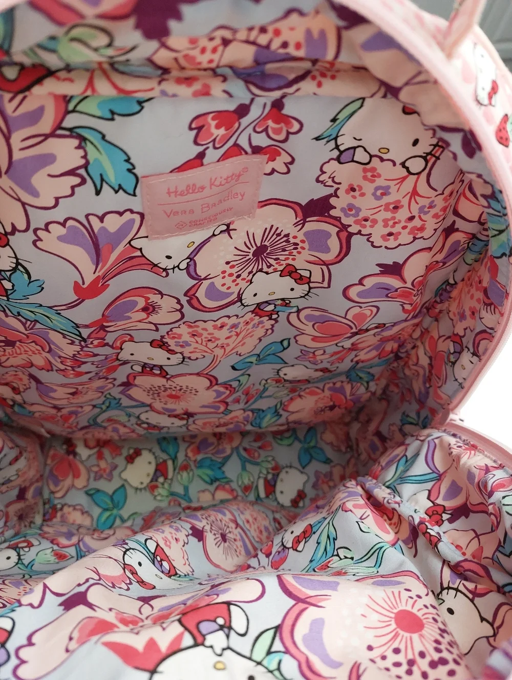 Vera Bradley Hello Kitty Backpack NWT
